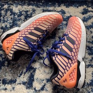 Adidas ZX Flux Glow in the Dark Shoes size 6